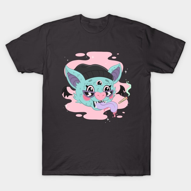 STONER BAT T-Shirt by bratcave.studio